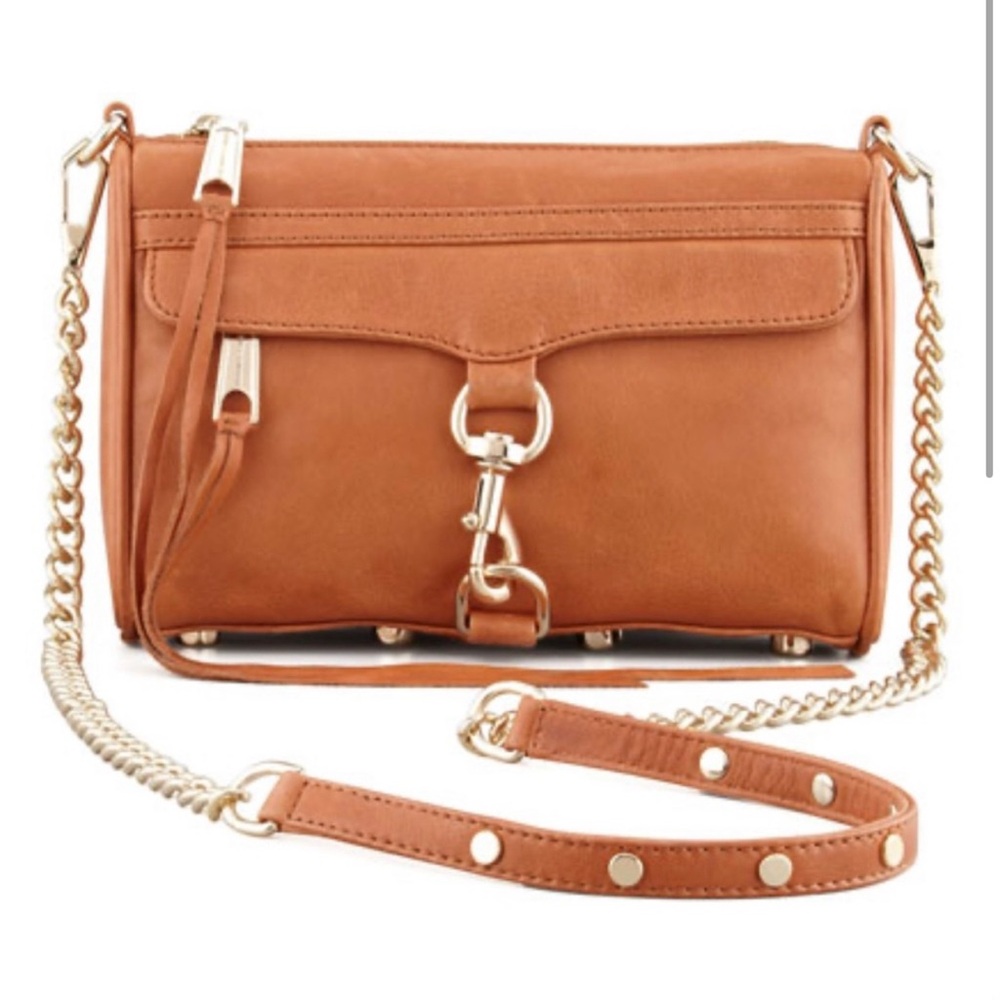 Rebecca Minkoff Mini MAC Leather Crossbody Bag - Picture 1 of 7
